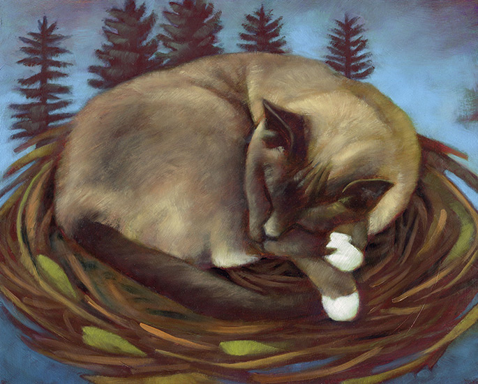 painting by Alexandria Levin