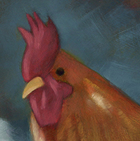 painting detail by Alexandria Levin