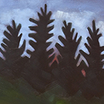 painting detail by Alexandria Levin
