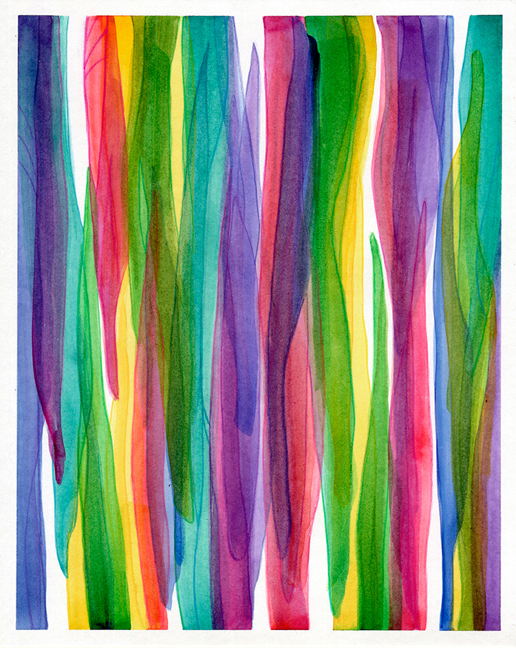 watercolor painting by Alexandria Levin