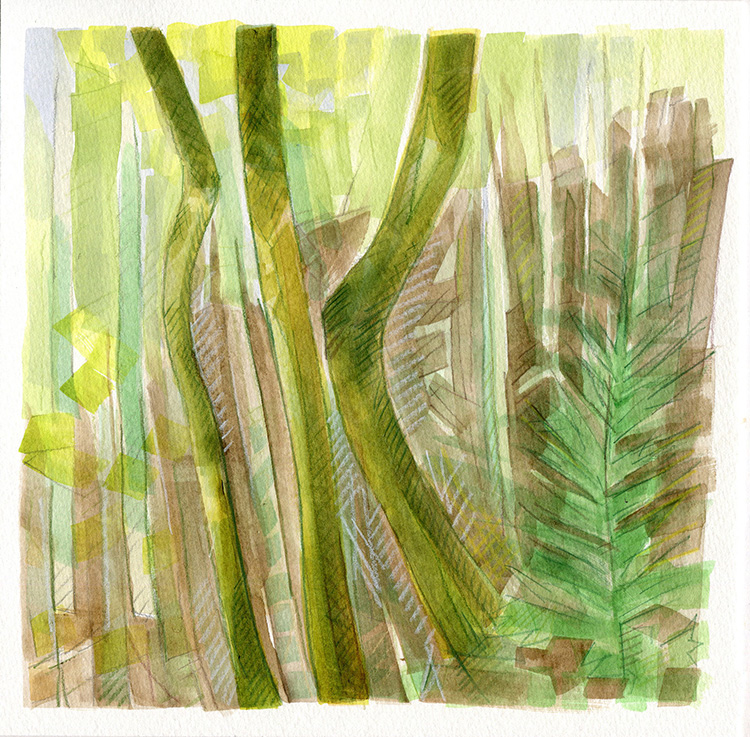 watercolor painting by Alexandria Levin