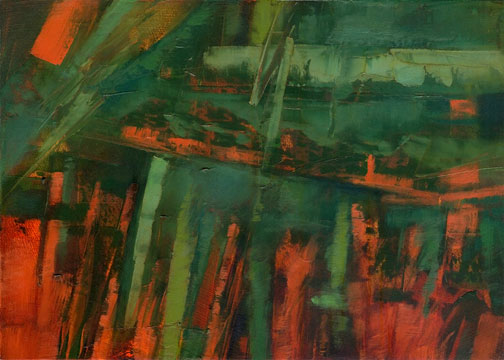 Pressure Drip - Oil Painting by Alexandria Levin