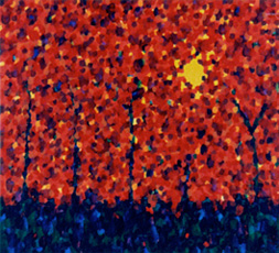 Painting by Alexandria Levin