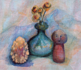 Painting by Alexandria Levin