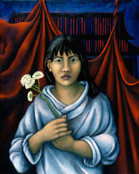 Painting by Alexandria Levin
