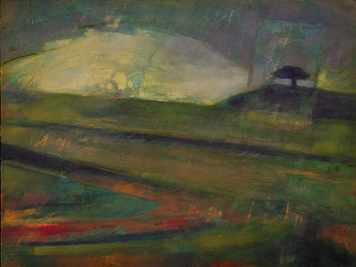 Impending Monsoon - Oil Painting by Alexandria Levin