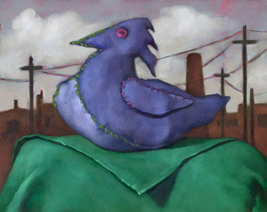 Painting by Alexandria Levin