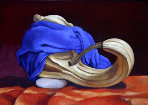 Dried-Up Gourd - Oil Painting by Alexandria Levin
