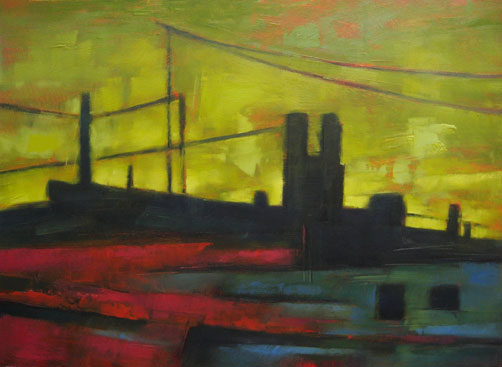 Connectivity - Oil Painting by Alexandria Levin