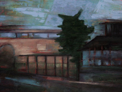 Displacement - Oil Painting by Alexandria Levin