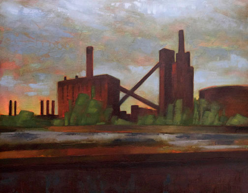 Southland - Oil Painting by Alexandria Levin